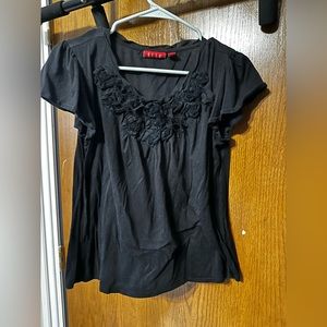 Elle Floral Ruffle Blouse